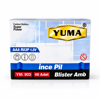 YUMA ÇİNKO İNCE PİL (PK 4 LÜ) YM-903
