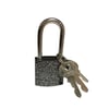 YUMA GRİ UZUN ASMA KİLİT 25 MM YM-1025L