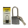 YUMA GRİ UZUN ASMA KİLİT 25 MM YM-1025L