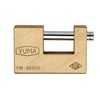 YUMA KAYAR MİLLİ ASMA KİLİT 80 MM YM-3080 PİRİNÇ