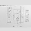 YUMA MONOBLOK ÇELİK KAPI KİLİDİ YM-7660 BARELSİZ