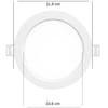 ZMR LED SPOT BEYAZ KASA 6W BEYAZ 6500K ZMR-202
