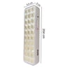 ZMR ŞARJLI IŞILDAK 2W BEYAZ 30 LEDLİ 6500K ZMR-672