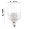 ZMR ŞARJLI TORCH LED AMPUL 40W BEYAZ 6500K ZMR-122
