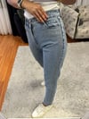 Boydan Serpme Taşlı Boyfriend Jean