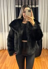 Lolita Kürk Siyah