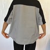 Siyah Garnili Oversize Takım