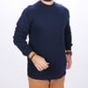 Formteks İş Sweatshirt Bisiklet Yaka Lacivert