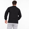 Formteks İş Sweatshirt Polo Yaka Siyah