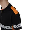 Formteks RefleX Pro – Reflektör Baskılı Polo Yaka İş Tişörtü Siyah Turuncu