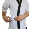 Formteks Sushi Şef Kimono Ceketi  Beyaz Çizgili