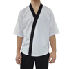 Formteks Sushi Şef Kimono Ceketi  Beyaz Siyah
