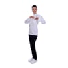 Formteks Unisex Aşçı Ceket Harman Gabardin Beyaz