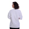 Formteks Unisex Aşçı Ceket Koltuk Altı Fileli Beyaz