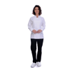 Formteks Unisex Aşçı Ceket Koltuk Altı Fileli Beyaz