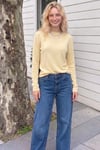 SARI BASIC İNCE TRİKO BLUZ