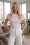SLIM FIT ÇİFT KATMANLI RİBANA TİŞÖRT