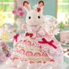 5847 Sylvanian Families Freyanın Doğum Günü Çilekli Pasta Elbisesi +3 Yaş