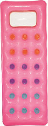 Bestway Deniz Yatağı Pembe 188 cm x 71 cm Pencereli ve Bardaklıklı