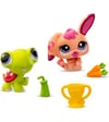 Littlest Pet Shop 2'li Paketa 00587 G7#94-G7#95 Kaplumbağa-Tavşan