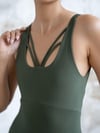 2401 Yeşil Renk Spor Tulum