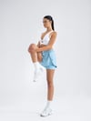 Aktif Yaşam Çift Katmanlı Şort Bebe Mavisi 5049