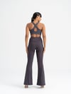 Flare Fit İspanyol Tayt Füme (Antrasit) Renk 1268