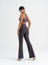 Flare Fit İspanyol Tayt Füme (Antrasit) Renk 1268
