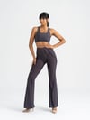 Flare Fit İspanyol Tayt Füme (Antrasit) Renk 1268