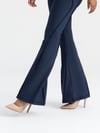 Flare Fit İspanyol Tayt Lacivert Renk 1267
