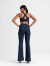 Flare Fit İspanyol Tayt Lacivert Renk 1267