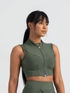 Haki Sculpt Line Spor Büstiyer