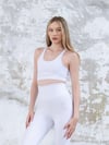 Kadın Beyaz Fit Spor Sütyen