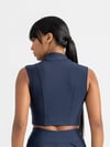 Lacivert Sculpt Line Spor Büstiyer