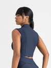 Lacivert Sculpt Line Spor Büstiyer
