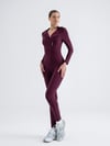 ShadowFit Spor Tulum Mürdüm Renk 2368