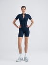 Şort Sculpt Lİne Jumpsuit Lacivert Renk 3502