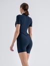 Şort Sculpt Lİne Jumpsuit Lacivert Renk 3502