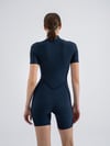 Şort Sculpt Lİne Jumpsuit Lacivert Renk 3502