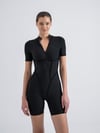 Şort Scuplt Line Tulum Siyah Renk 3500