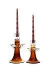 Amber Taşlı İthal Şamdan Seti
