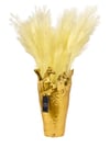 Döküm Gold Atlı Vazo