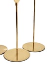 Gold Metal 3'lü Şamdan