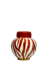 Kiremit Zebra Seramik Küp
