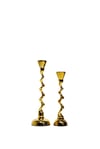 Metal Parlak Gold Mumluk Seti