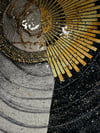 Siyah Gold Epoksi Tablo