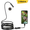 3 Metre Yılan Kamera - Android Destekli - LED Işıklı - IP67 Su Geçirmez