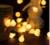 Beyaz Top Led Gün ışığı Pilli 2 Kademeli