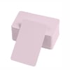 Boş Kelime Kartları 5x8 cm - 50 Adet Oval Kenarlı | Tabu & Not Kartları - Pembe