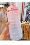 Günlük Motivasyon Su Matarası 2 Litre